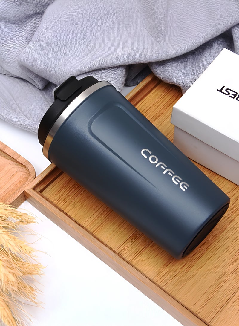 Toshionics Double Wall Stainless Steel Vacuum Cup with Lid and Leakproof Seal, BPA-Free Insulated Travel Coffee Mug, Thermal Bottle Keeps Drinks Hot or Cold for Hours – 510 ml - Image 3